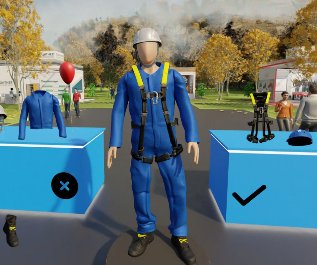 EXP360 VR Training for PPE